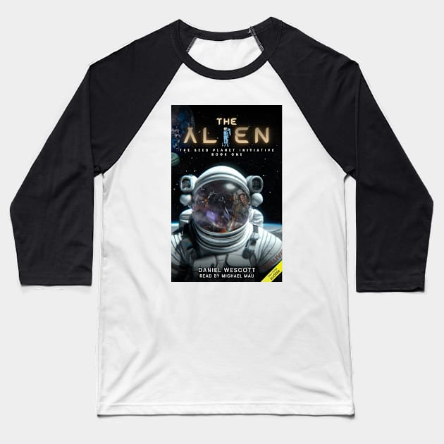 The Alien Baseball T-Shirt by MauHaus